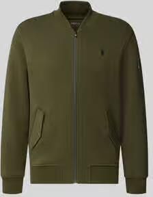 Polo Ralph Lauren Regular fit sweatjack met logostitching model 'Double'