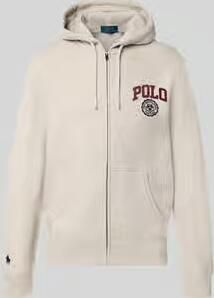 Polo Ralph Lauren Regular fit sweatjack van katoenmix