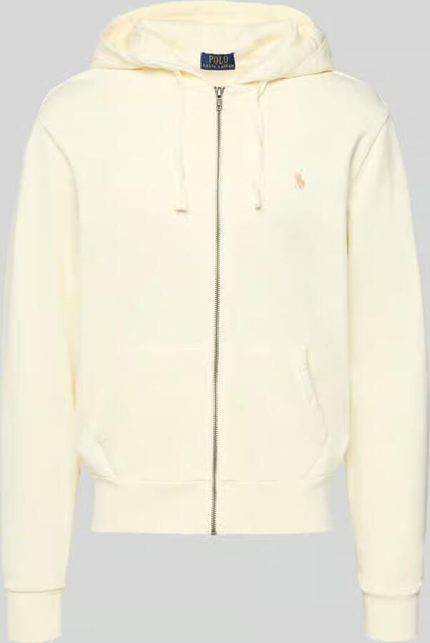Ralph Lauren Beige Katoenen Vest met Ronde Hals en Rits Beige Heren - Foto 4