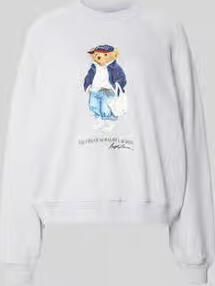 Polo Ralph Lauren regular fit sweatpullover met polo bear-print
