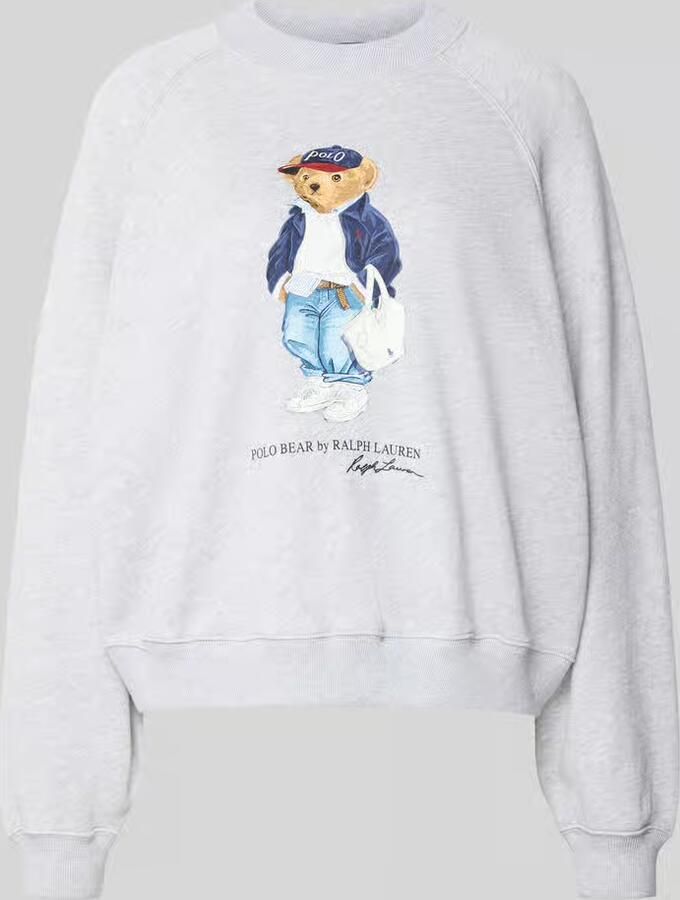 Polo Ralph Lauren regular fit sweatpullover met polo bear-print - Foto 2