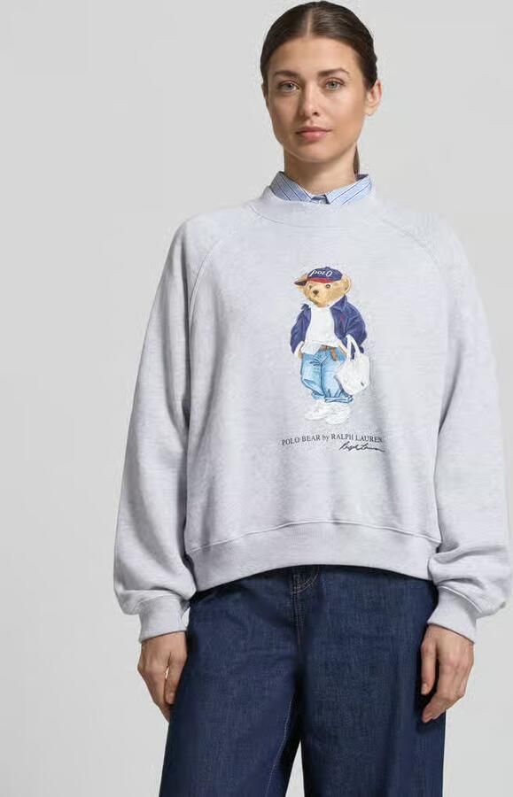Polo Ralph Lauren regular fit sweatpullover met polo bear-print - Foto 2