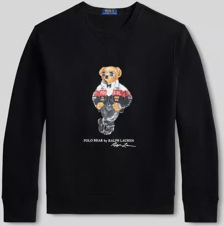 Polo Ralph Lauren Regular fit sweatshirt met iconische beermotief motiefprint van katoenmix