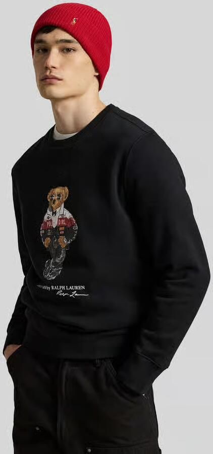 Polo Ralph Lauren Regular fit sweatshirt met iconische beermotief motiefprint van katoenmix - Foto 2