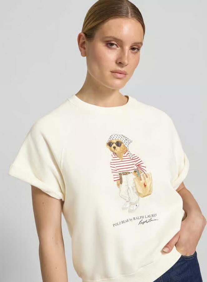 Polo Ralph Lauren regular fit sweatshirt met polo bear-print