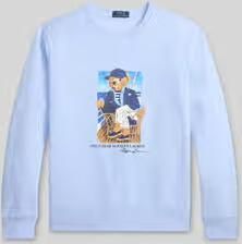 Polo Ralph Lauren regular fit sweatshirt met polo bear-print