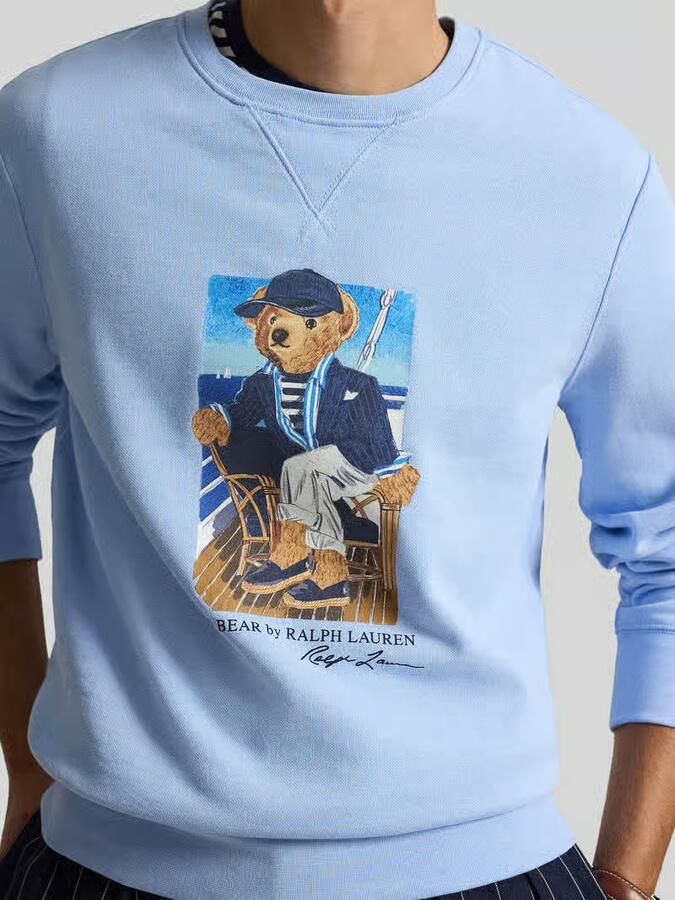 Polo Ralph Lauren regular fit sweatshirt met polo bear-print