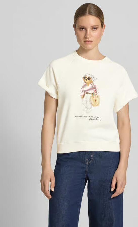 Polo Ralph Lauren regular fit sweatshirt met polo bear-print - Foto 4