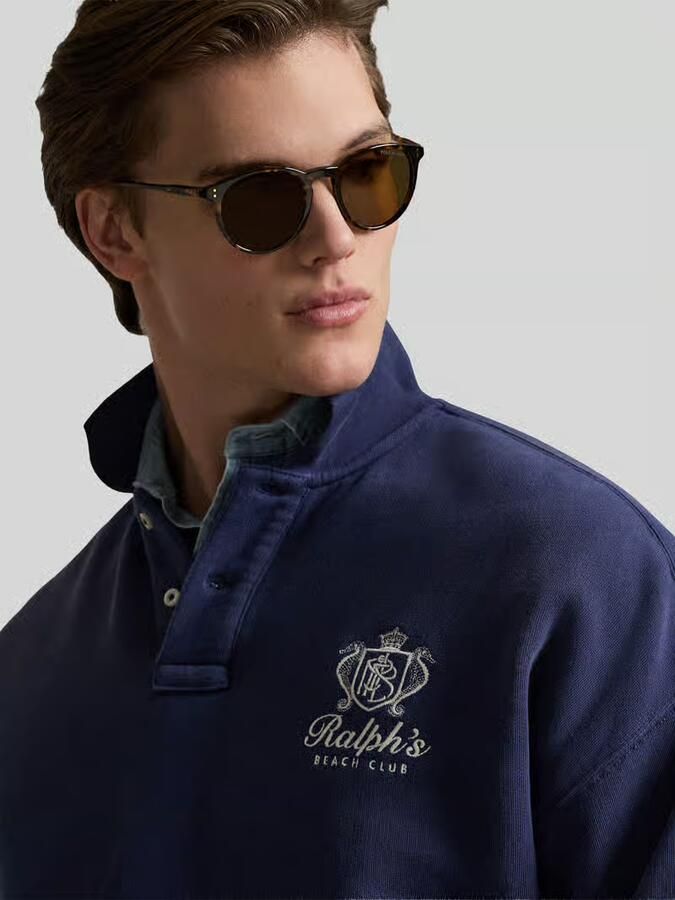 Polo Ralph Lauren regular fit sweatshirt met polokraag