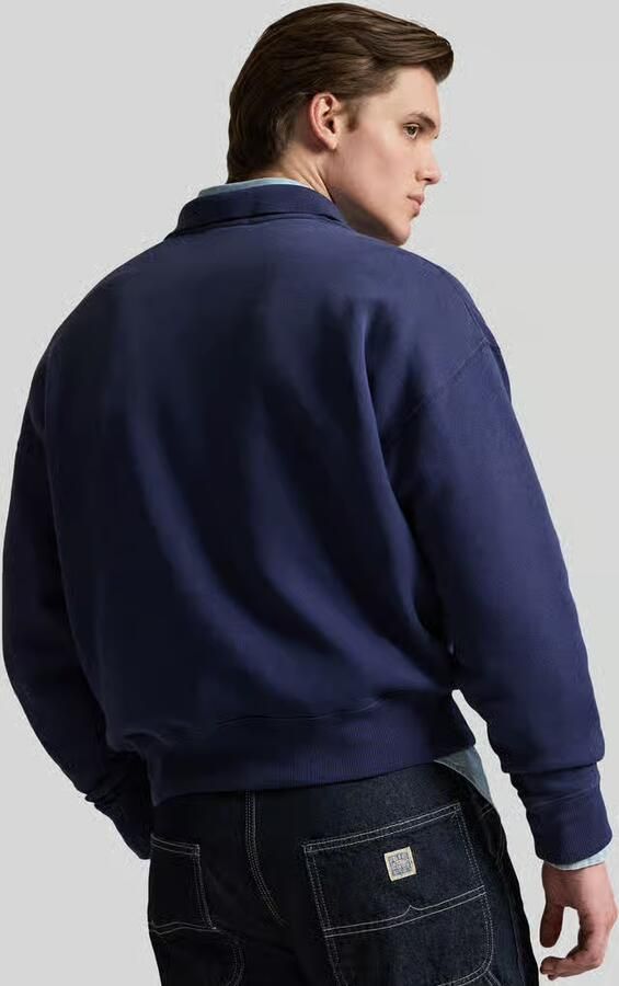 Polo Ralph Lauren regular fit sweatshirt met polokraag - Foto 2