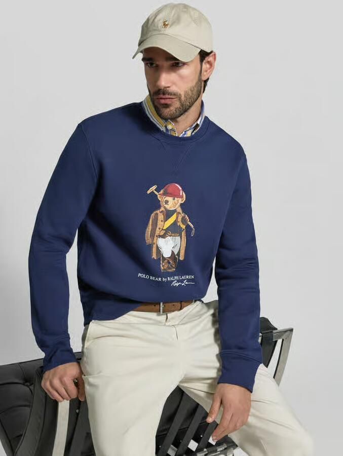Polo Ralph Lauren Regular fit sweatshirt van katoenmix - Foto 2