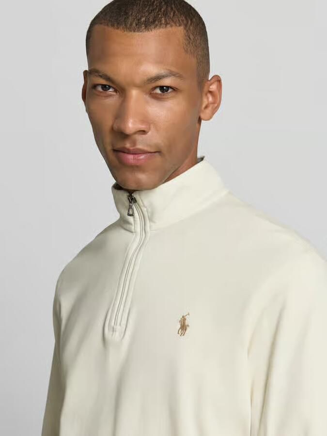 Polo Ralph Lauren Sweatshirt met opstaande kraag en ritssluiting - Foto 2