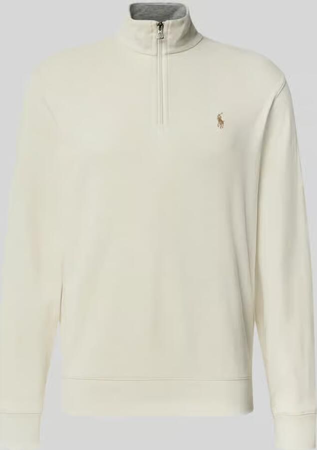 Polo Ralph Lauren Sweatshirt met opstaande kraag en ritssluiting - Foto 3