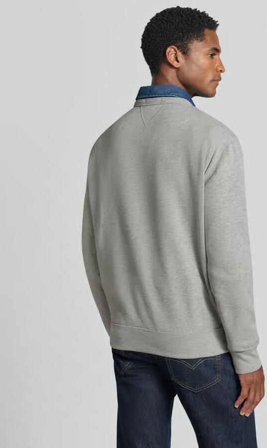 Ralph Lauren Comfortabele Grijze Heather Longsleeve Gebreide Trui Grijs Heren - Foto 11