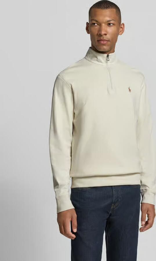 Polo Ralph Lauren Sweatshirt met opstaande kraag en ritssluiting - Foto 7