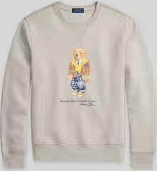 Polo Ralph Lauren Regular Fit sweatshirt van katoenmix met Polo Bear - Foto 2