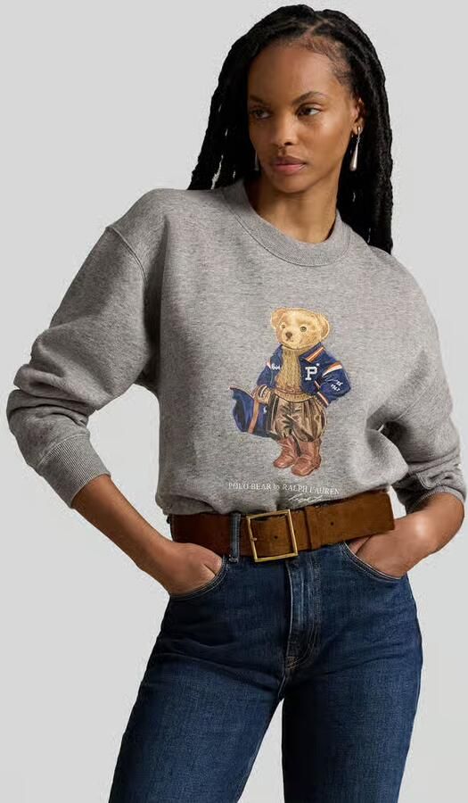 Polo Ralph Lauren Regular fit sweatshirt van katoenmix met polo bear - Foto 2