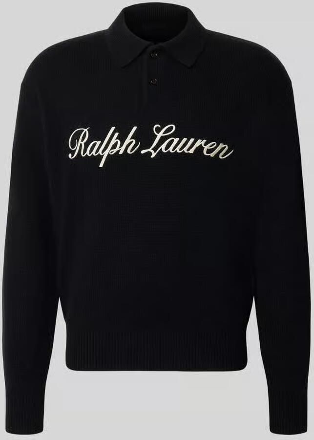 Polo Ralph Lauren Regular fit sweatshirt van mix van wol en alpaca