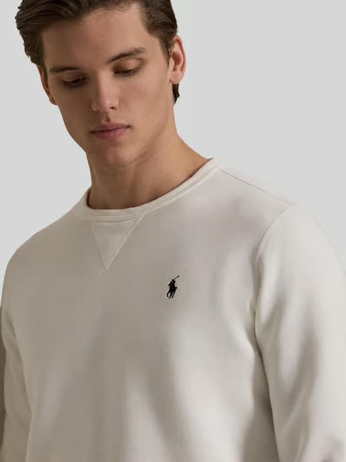 Polo Ralph Lauren Sweaters SWEATSHIRT COL ROND EN MAILLE DOUBLE KNIT TECH