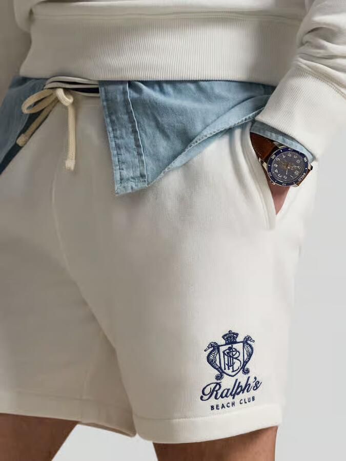 Polo Ralph Lauren regular fit sweatshorts met gestikt logo