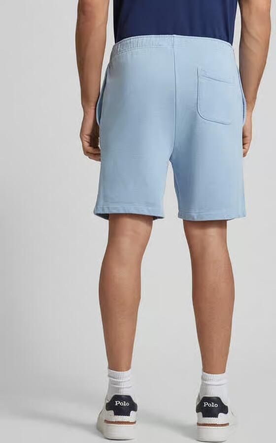 Ralph Lauren Vintage-geïnspireerde loopback katoenen sweatshorts Blue Heren