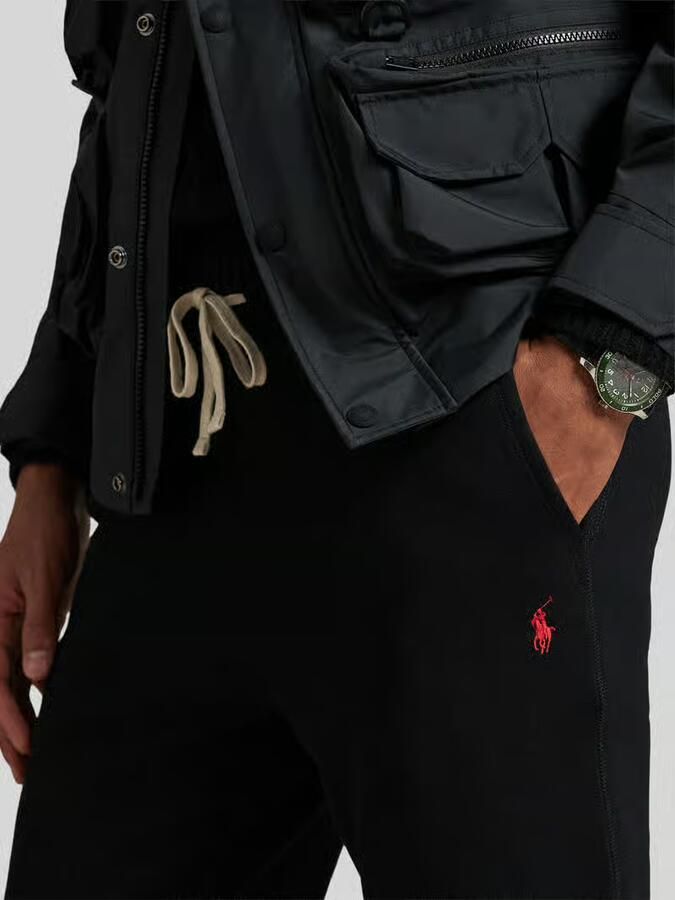 Ralph Lauren Zwarte Joggers met Logo Borduursel voor Heren Black Heren - Foto 2