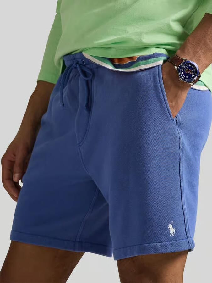 Polo Ralph Lauren Regular Fit sweatshorts van katoenmix