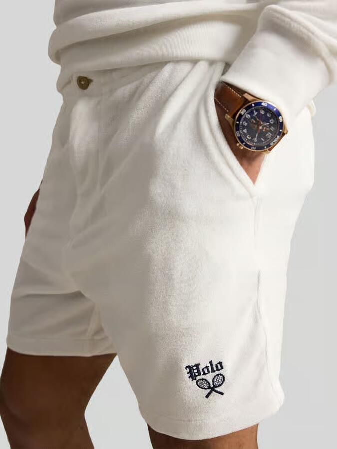 Polo Ralph Lauren regular fit sweatshorts van katoenmix