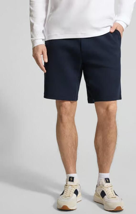 Polo Ralph Lauren regular fit sweatshorts van katoenmix met logo-stitching - Foto 5
