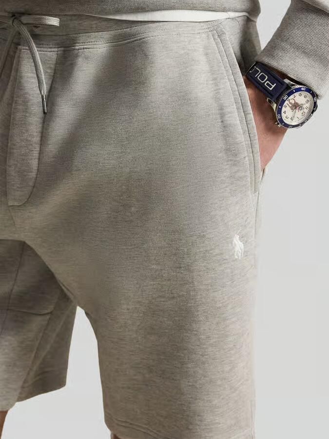 Polo Ralph Lauren regular fit sweatshorts van katoenmix met logo-stitching