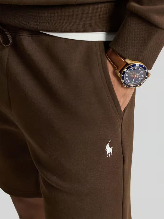 Polo Ralph Lauren regular fit sweatshorts van katoenmix met logo-stitching