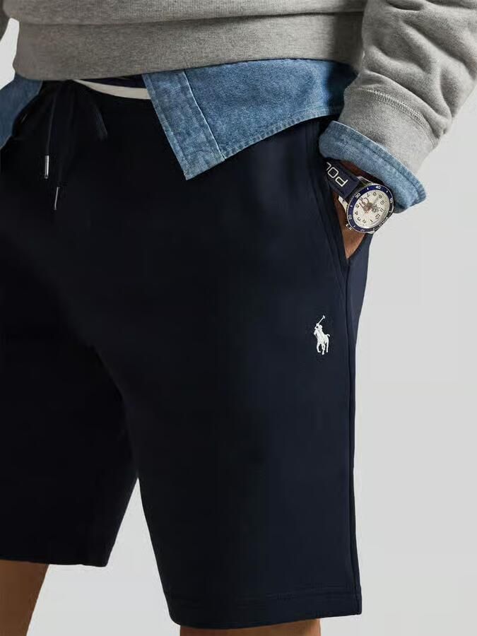 Polo Ralph Lauren regular fit sweatshorts van katoenmix met logo-stitching - Foto 3