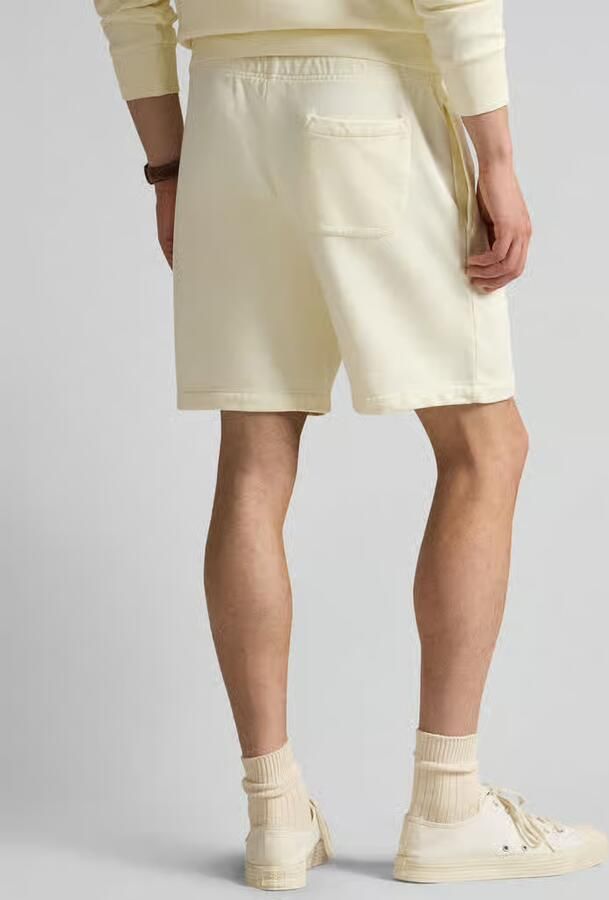 Ralph Lauren Vintage-geïnspireerde Loopback Katoenen Sweatshorts Beige Heren - Foto 8