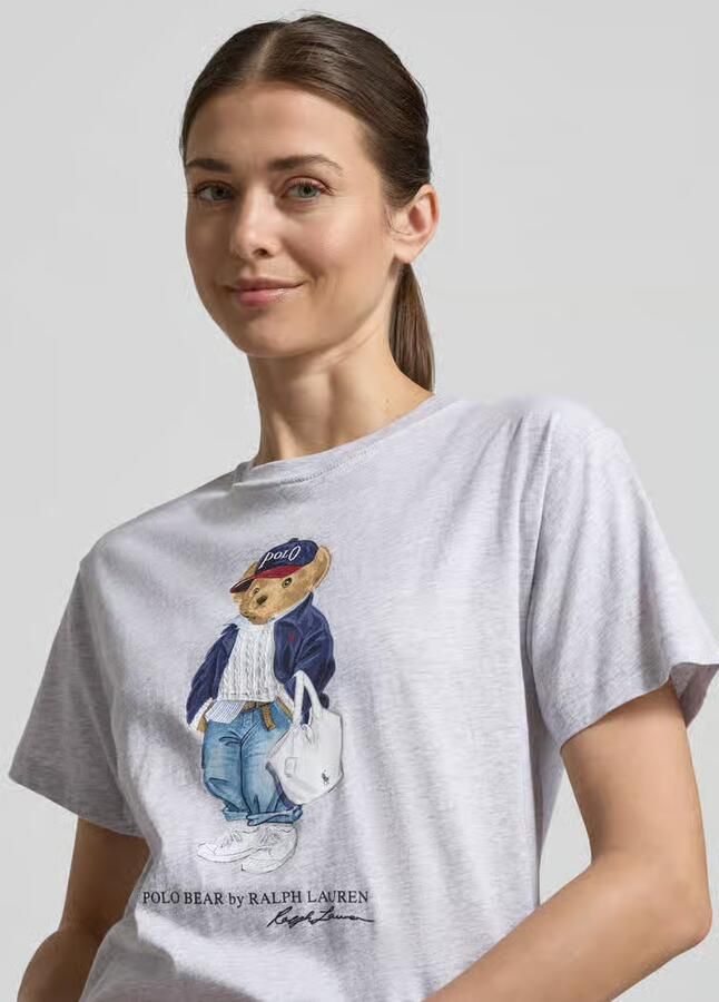 Polo Ralph Lauren regular fit T-shirt met polo bear-print