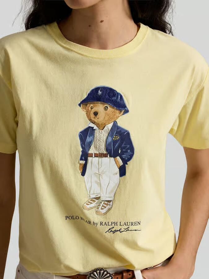 Polo Ralph Lauren regular fit T-shirt met polo bear-print