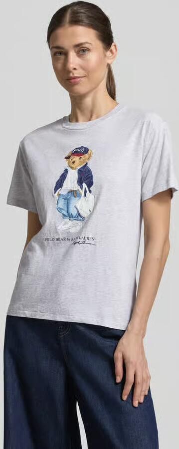 Polo Ralph Lauren regular fit T-shirt met polo bear-print - Foto 4