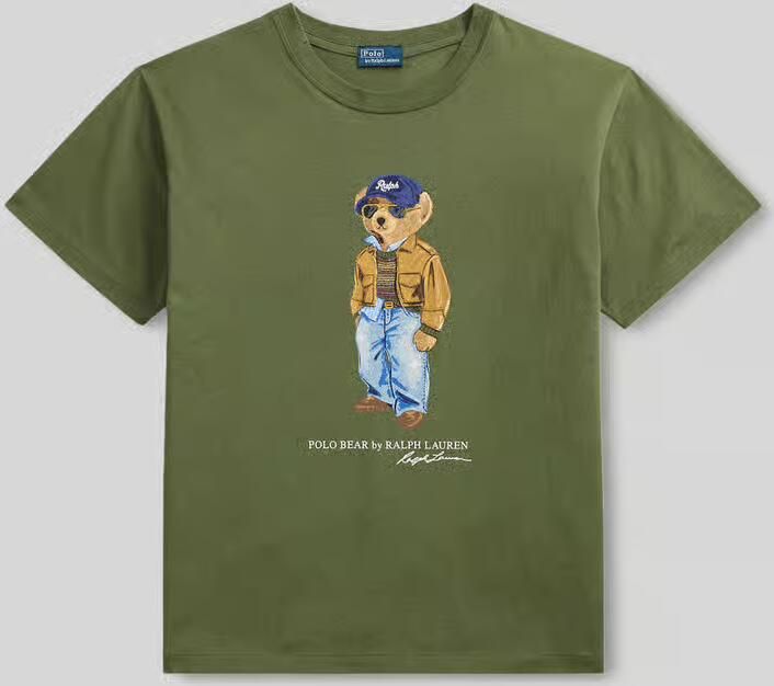 Polo Ralph Lauren regular fit T-shirt met polo bear-print model 'BEAR TEE' - Foto 2