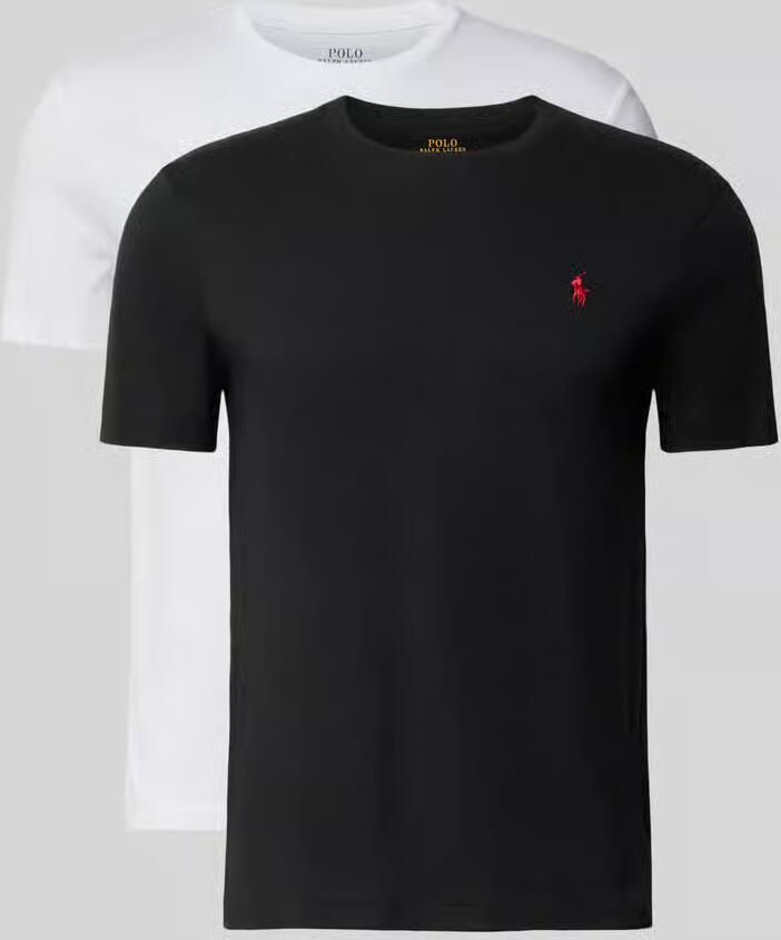 Polo Ralph Lauren T-shirt Korte Mouw PACK DE TSHIRT EN COTON BASIC MESH - Foto 3