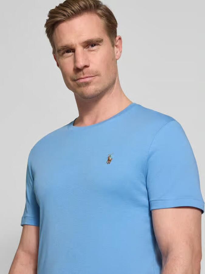 Polo Ralph Lauren T-shirt Korte Mouw T-SHIRT AJUSTE EN PIMA COTON - Foto 2