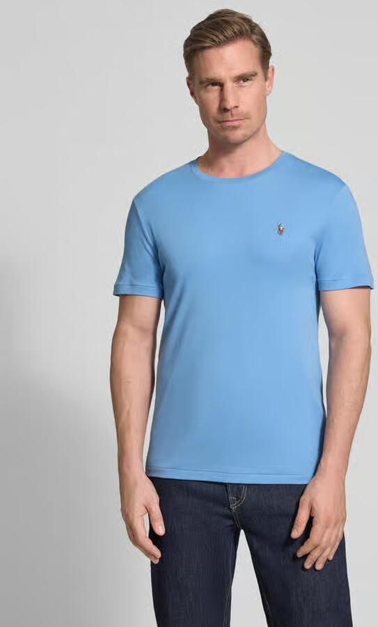 Polo Ralph Lauren T-shirt Korte Mouw T-SHIRT AJUSTE EN PIMA COTON - Foto 4