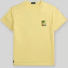 Polo Ralph Lauren regular fit T-shirt van puur katoen met print aan de achterkant