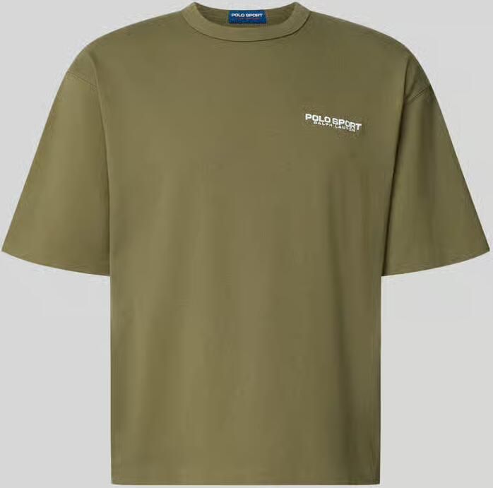 Polo Ralph Lauren Regular fit t-shirt van puur katoen model '10 1'