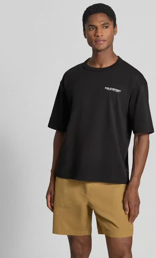 Polo Ralph Lauren Regular fit t-shirt van puur katoen model '10 1' - Foto 3