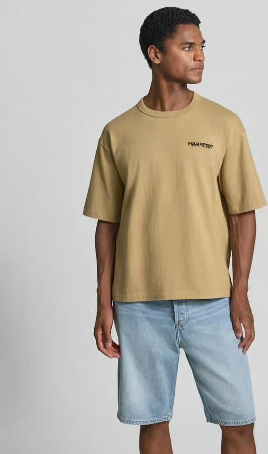 Polo Ralph Lauren Regular fit t-shirt van puur katoen model '10 1' - Foto 2