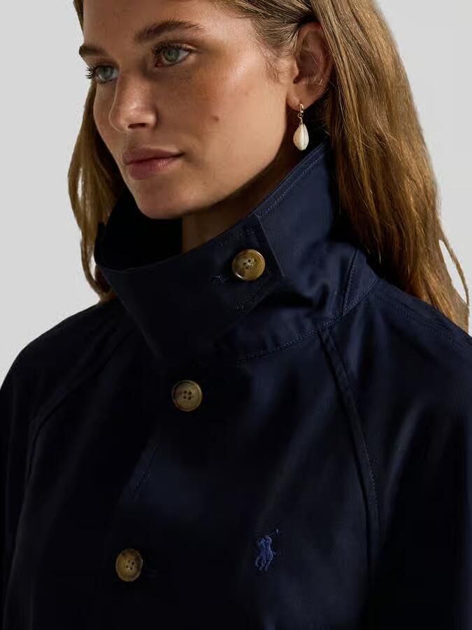 Polo Ralph Lauren Regular fit trenchcoat van puur katoen - Foto 2