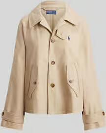 Polo Ralph Lauren Regular Fit trenchcoat van puur katoen