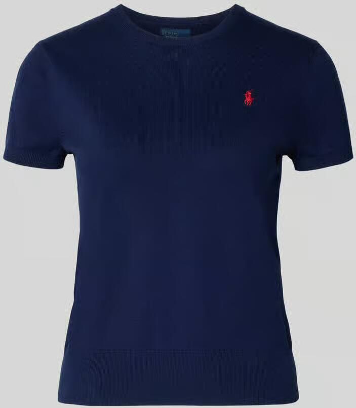 Polo Ralph Lauren Regular Fit trui met korte mouwen van katoenmengsel