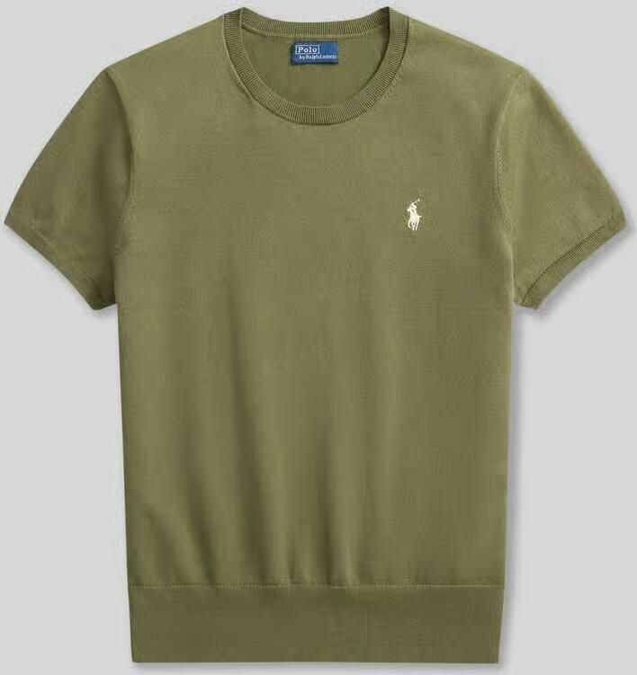 Polo Ralph Lauren Regular Fit trui met korte mouwen van katoenmengsel