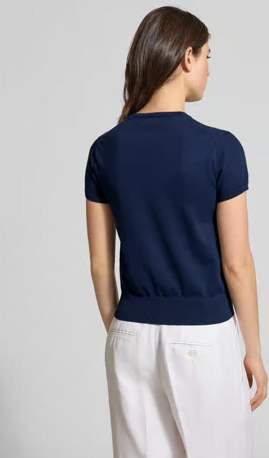 Polo Ralph Lauren Regular Fit trui met korte mouwen van katoenmengsel - Foto 3
