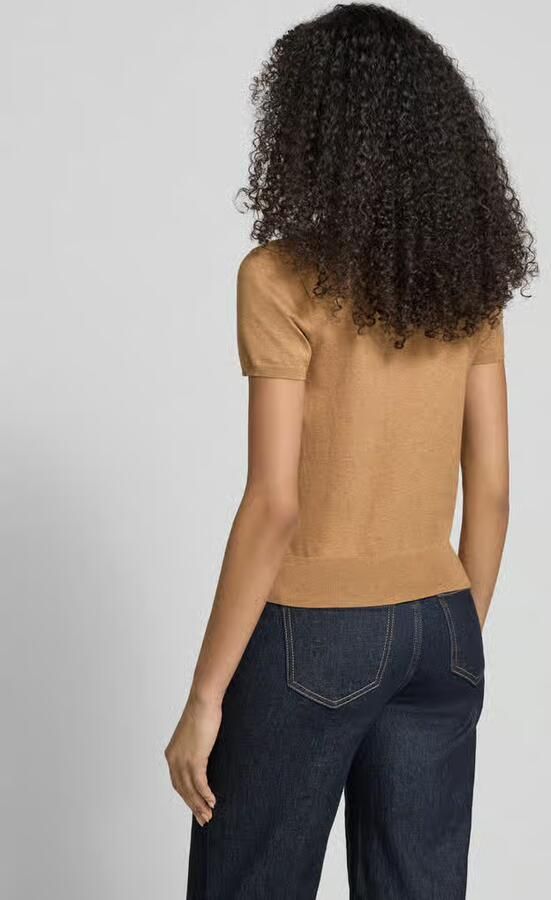 Polo Ralph Lauren Regular Fit trui met korte mouwen van katoenmengsel - Foto 3